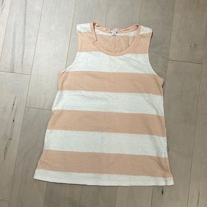 Gap Pink and White striped tank, XS